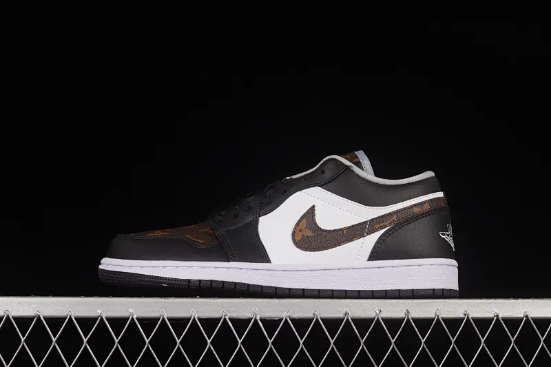 All categories Air Jordan Jordan series basketball shoes Air Jordan 1 Low Donkey brand x Air Jordan 1 AJ1 Joe 1 customized version low-top retro culture basketball shoes 553558-039